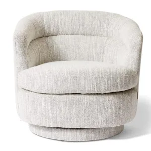 Ronan Swivel Chair - 80 x 79 x 76cm by Elme Living, a Chairs for sale on Style Sourcebook