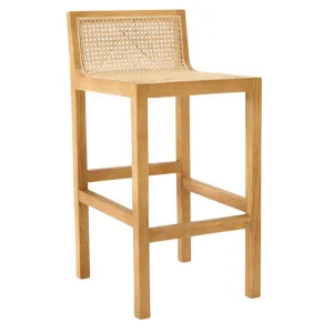 Zeta Natural & Rattan Counter Stool by James Lane, a Bar Stools for sale on Style Sourcebook