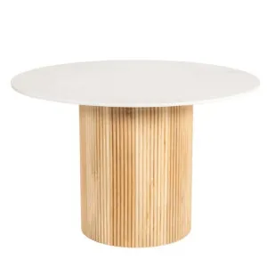 Paloma White Natural Marble Dining Table by James Lane, a Dining Tables for sale on Style Sourcebook