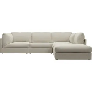 Finley Muse Flax Modular Sofa RAF Terminal - 5 Seater by James Lane, a Sofas for sale on Style Sourcebook