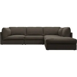 Finley Muse Mink Modular Sofa RAF Terminal - 5 Seater by James Lane, a Sofas for sale on Style Sourcebook