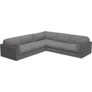 Finley California Slate Corner Sofa - 5 Seater by James Lane, a Sofas for sale on Style Sourcebook