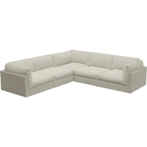 Finley Muse Flax Corner Sofa - 5 Seater by James Lane, a Sofas for sale on Style Sourcebook