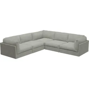Finley Toorak Pebble Corner Sofa - 5 Seater by James Lane, a Sofas for sale on Style Sourcebook