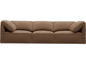 Kai Tribute Chestnut Modular Sofa - 3 Seater by James Lane, a Sofas for sale on Style Sourcebook