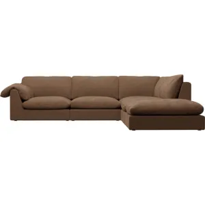 Ludlow Tribute Chestnut Modular Sofa RAF Terminal - 5 Seater by James Lane, a Sofas for sale on Style Sourcebook