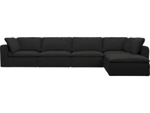 Cloud Deep California Charcoal Modular Sofa - 6 Piece by James Lane, a Sofas for sale on Style Sourcebook