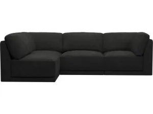 Emily Modular Sofa California Charcoal - 4 Piece by James Lane, a Sofas for sale on Style Sourcebook