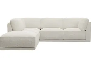 Emily Modular Sofa Boucle Ivory - 5 Piece by James Lane, a Sofas for sale on Style Sourcebook