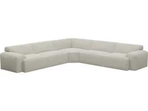 Copenhagen Noa Desert Sofa - 5 Seater Wedge Corner Sofa by James Lane, a Sofas for sale on Style Sourcebook