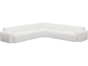 Copenhagen Noa Fog Sofa - 5 Seater Wedge Corner Sofa by James Lane, a Sofas for sale on Style Sourcebook