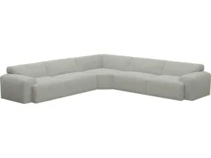 Copenhagen Toorak Pebble Sofa - 5 Seater Wedge Corner Sofa by James Lane, a Sofas for sale on Style Sourcebook