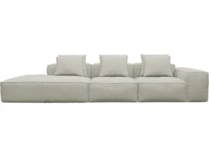 Riley California Ivory Modular Sofa - 1x Arm, 2x Armless, 1x Left Terminal by James Lane, a Sofas for sale on Style Sourcebook