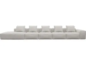 Riley Avon Mineral Modular Sofa - 1x Arm, 4x Armless, 1x Left Terminal by James Lane, a Sofas for sale on Style Sourcebook