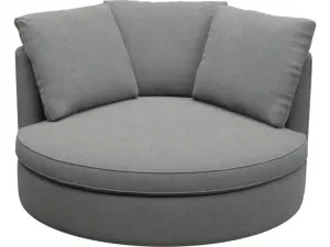 Adore Maya Flint Swivel Chair by James Lane, a Chairs for sale on Style Sourcebook
