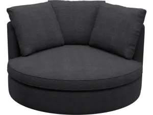 Adore Plaza Flint Grey Swivel Chair by James Lane, a Chairs for sale on Style Sourcebook