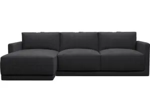 Haven Apt Plaza Flint Grey Chaise Sofa by James Lane, a Sofas for sale on Style Sourcebook