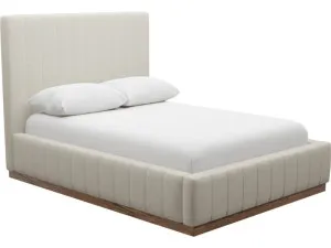 Brentwood Gas Lift Bed Toorak Pearl by James Lane, a Beds & Bed Frames for sale on Style Sourcebook
