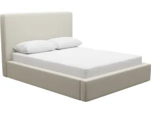 Felix Gas Lift Bed Muse Flax by James Lane, a Beds & Bed Frames for sale on Style Sourcebook