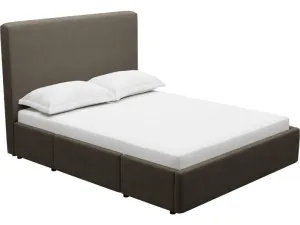 Aria Drawer Bed Muse Mink by James Lane, a Beds & Bed Frames for sale on Style Sourcebook
