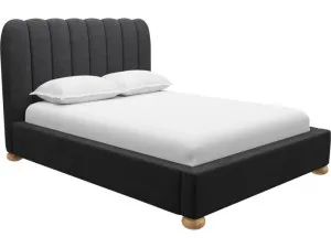 Maeve Bed Plaza Flint Grey by James Lane, a Beds & Bed Frames for sale on Style Sourcebook