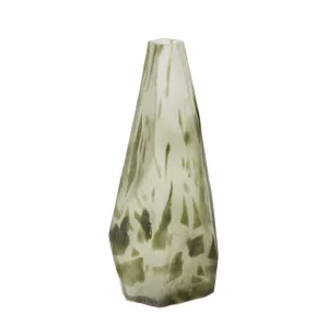  Gamba Glass Vase Green 17 x 17 x 53 cm by James Lane, a Vases & Jars for sale on Style Sourcebook