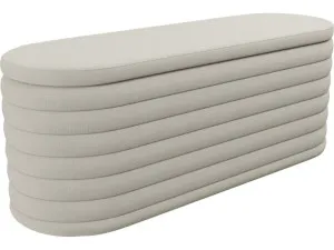 Topia Blanket Box Toorak Pearl by James Lane, a Baskets & Boxes for sale on Style Sourcebook