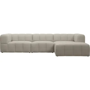 Lucello Isla Sea Pearl Modular Sofa with Ottoman - 4 Piece by James Lane, a Sofas for sale on Style Sourcebook