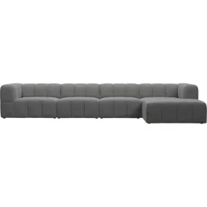 Lucello Maya Flint Modular Sofa with Ottoman - 5 Piece by James Lane, a Sofas for sale on Style Sourcebook