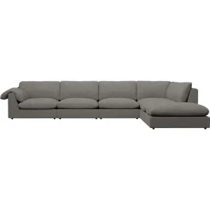 Ludlow Isla Soft Grey Sofa - 6 Seater RAF Terminal by James Lane, a Sofas for sale on Style Sourcebook
