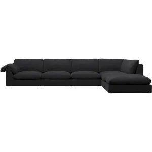 Ludlow Plaza Flint Grey Sofa - 6 Seater RAF Terminal by James Lane, a Sofas for sale on Style Sourcebook