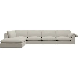 Ludlow Toorak Pearl Sofa - 6 Seater LAF Terminal by James Lane, a Sofas for sale on Style Sourcebook