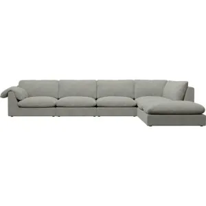 Ludlow Toorak Pebble Sofa - 6 Seater RAF Terminal by James Lane, a Sofas for sale on Style Sourcebook