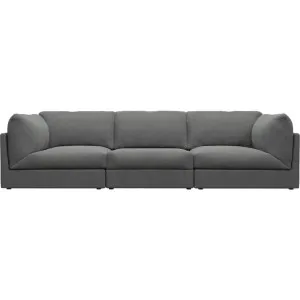 Finley Maya Flint Modular Sofa - 3 Seater by James Lane, a Sofas for sale on Style Sourcebook