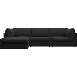 Finley Plaza Flint Grey Modular Sofa - 3 Seater and Ottoman by James Lane, a Sofas for sale on Style Sourcebook