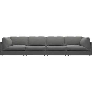 Finley Maya Flint Modular Sofa - 4 Seater by James Lane, a Sofas for sale on Style Sourcebook