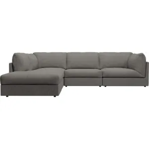 Finley Isla Soft Grey Modular Sofa - 5 Seater LAF Terminal by James Lane, a Sofas for sale on Style Sourcebook