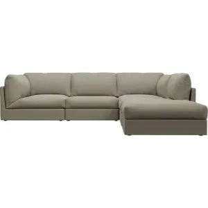 Finley Plaza Natural Modular Sofa - 5 Seater RAF Terminal by James Lane, a Sofas for sale on Style Sourcebook