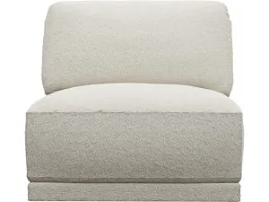 Emily Armless Chair Module Boucle Ivory by James Lane, a Sofas for sale on Style Sourcebook