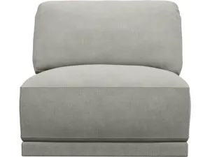 Emily Armless Chair Module Toorak Pebble by James Lane, a Sofas for sale on Style Sourcebook