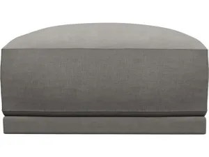 Emily Ottoman Isla Soft Grey by James Lane, a Ottomans for sale on Style Sourcebook