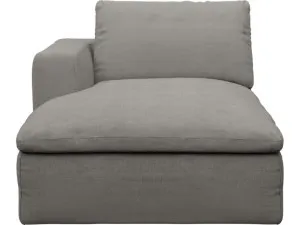 Cloud Deep Chaise Left Module Isla Soft Grey by James Lane, a Sofas for sale on Style Sourcebook