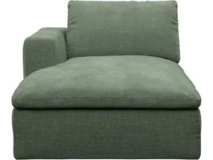 Cloud Deep Chaise Left Module Tribute Dark Jade by James Lane, a Sofas for sale on Style Sourcebook