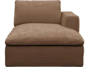 Cloud Deep Chaise Right Module Tribute Chestnut by James Lane, a Sofas for sale on Style Sourcebook