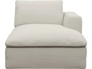 Cloud Deep Chaise Right Module Toorak Pearl by James Lane, a Sofas for sale on Style Sourcebook