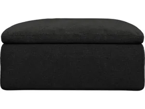 Cloud Deep Ottoman California Charcoal by James Lane, a Ottomans for sale on Style Sourcebook