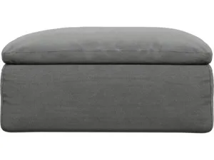 Cloud Deep Ottoman Maya Flint by James Lane, a Ottomans for sale on Style Sourcebook
