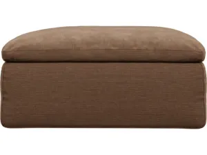 Cloud Deep Ottoman Tribute Chestnut by James Lane, a Ottomans for sale on Style Sourcebook