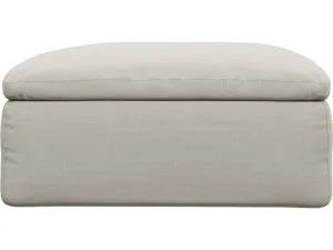 Cloud Deep Ottoman Toorak Pearl by James Lane, a Ottomans for sale on Style Sourcebook