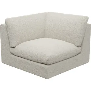 Ludlow Boucle Ivory Corner Sofa Chair Module by James Lane, a Sofas for sale on Style Sourcebook